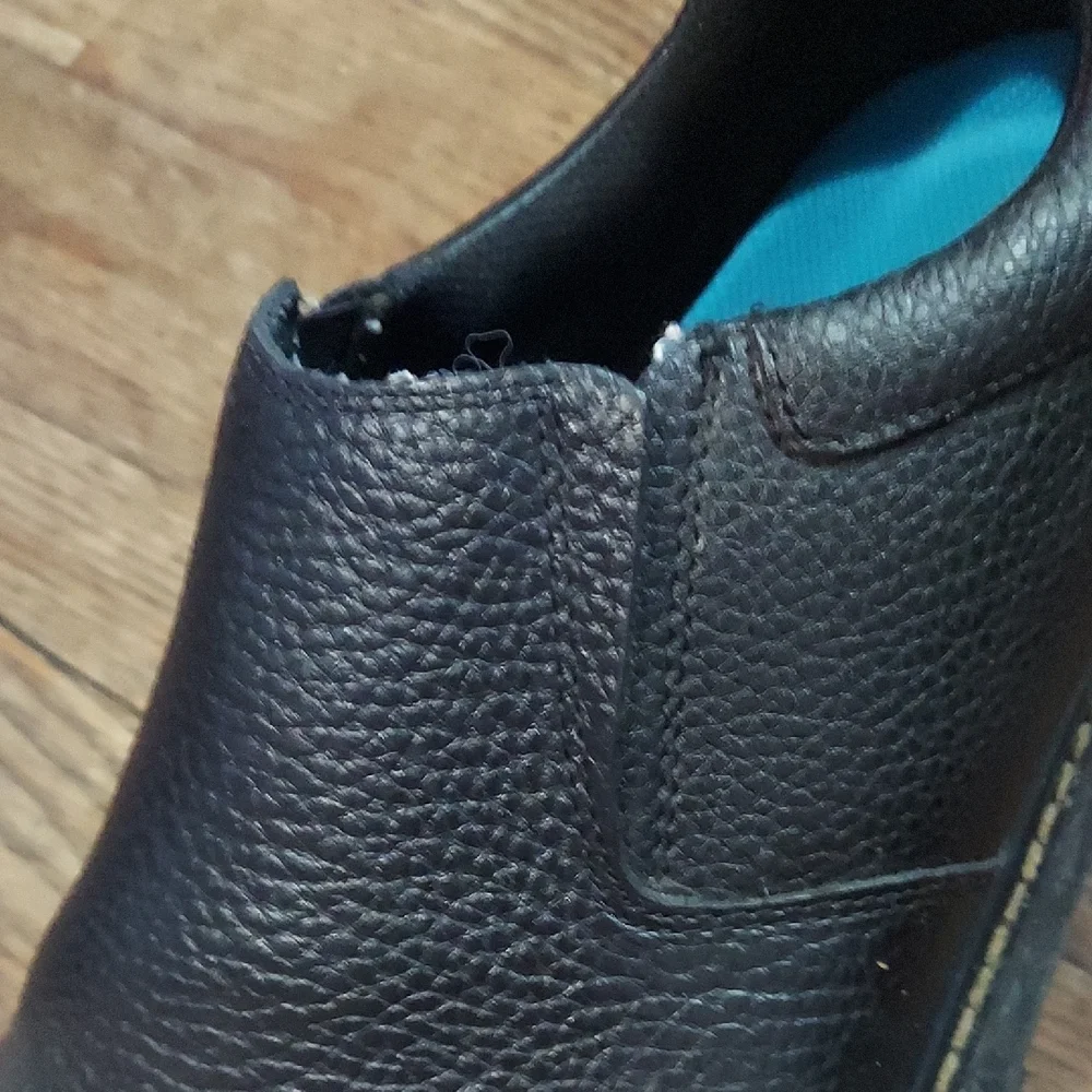 Dr. Scholl's Men's Black Leather Loafers - Picture 11 of 11